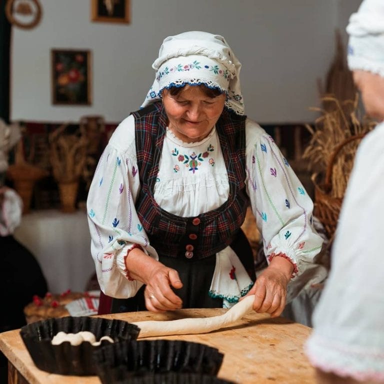 Музей хлеба в Вэлень — процесс приготовления хлеба