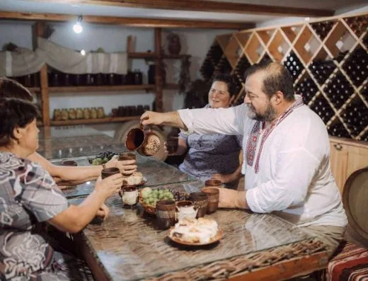 Corbu Winery - Cramă Cahul, Văleni - la masă