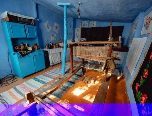 Pensiunea muzeal-turistică „Cerna Cucoshka” - război de ţesut