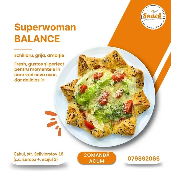 Meniu Snack Pizza Cahul - Superwoman Balance & Superwoman Power