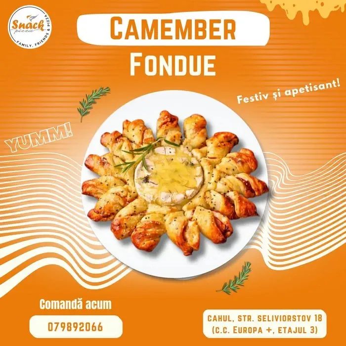 Meniu Snack Pizza Cahul - Camember Fondue